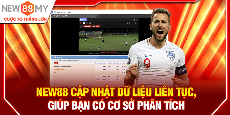New88 cập nhật dữ liệu liên tục, giúp bạn có cơ sở phân tích